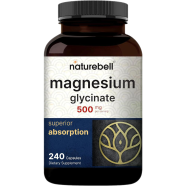 NatureBell Magnesium Glycinate 500mg – 240 Capsules -340377034 image
