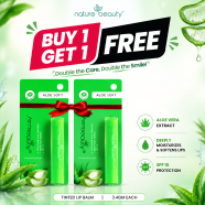 Nature Beauty Aloe Soft Lip Balm 3.4gm (Buy 1 Get 1 FREE) image