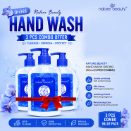 Nature Beauty Hand Wash Orchid 250ml (3Pcs Combo Offer) image