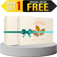 Nature Beauty Hand-made Beauty Bar (Saffron) 100 gm (Buy 1 Get 1 FREE) image