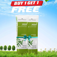 Nature Beauty Neem Oil Control Face Wash 100 ml (Buy 1 Get 1 FREE) image