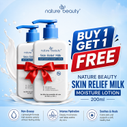 Nature Beauty Skin Relief Milk Moisture Lotion 200ml (Buy 1 Get 1 FREE) image