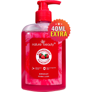 Nature Beauty Strawberry Hand Wash 200 ml (40 ml Extra) image