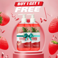 Nature Beauty Strawberry Hand Wash 370 ml (Buy 1 Get 1 FREE) image