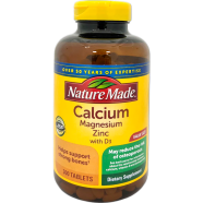 Nature Made Calcium Magnesium Oxide Zinc with Vitamin D3 300 Tablets image