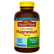 Nature Made Extra Strength Magnesium 400mg - 180 Softgels image