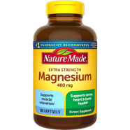 Nature Made Extra Strength Magnesium 400mg 180 Softgels image