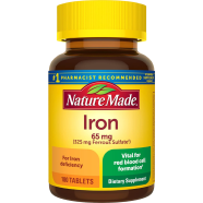 Nature Made Iron 65 mg 180 Tablets -389361767 image