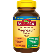 Nature Made Magnesium Glycinate 200 mg 60 Capsules -526498616 image