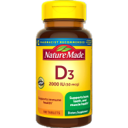 Nature Made Vitamin D3 2000 IU 50mcg 100 Softgels image