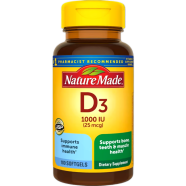 Nature Made Vitamin D3 25mcg 1,000 IU 100 Tablets image