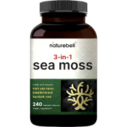 Naturebell 3 In 1 Seamoss 3000mg Capsules 240Pcs image