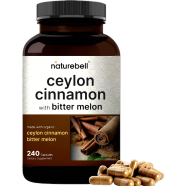 Naturebell Ceylon Cinnamon 9000mg 240 Capsules - X003s1x69b image