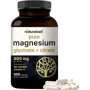 Naturebell Magnesium 400mg 300 Capsules image