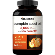 Naturebell Pumpkin Seed Oil 3000mg 240 Softgels image