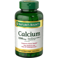 Nature’s Bounty Calcium Plus Vitamin D3 1200mg 120 Softgels -304973685 image