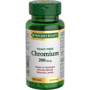 Nature’s Bounty Chromium 200mcg - 100 Tablets -338751460 image