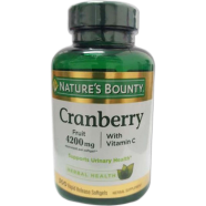 Nature’s Bounty Cranberry Pills 4200mg 300 Softgels image
