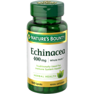 Nature’s Bounty Echinacea 400 mg used to support immune system health 100 Capsules image