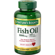 Nature’s Bounty Fish Oil 1000 mg 300 mg of Omega-3 145 Rapid Release Softgels image