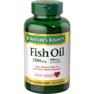 Nature’s Bounty Fish Oil Omega-3 Softgels 1200 mg Plus 360 mg 120 Softgel image