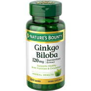 Nature's Bounty Ginkgo Biloba 120 mg 100 Capsules image