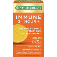 Nature’s Bounty Immune 24 Vitamin C D and Zinc for Immune Support 1000 mg 50 Softgels image