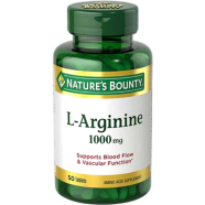 Nature’s Bounty L-Arginine 1,000mg 50 Tablets image