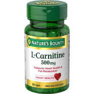 Nature's Bounty L-Carnitine 500 mg 30 Caplets -351737839 image
