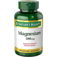 Nature's Bounty Magnesium 500 Mg - 200 Coated Tablets -326053394 image