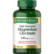 Nature's Bounty Magnesium Glycinate 240mg 180 Capsules image