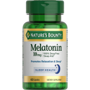 Nature’s Bounty Melatonin 10 mg 60 Capsules image