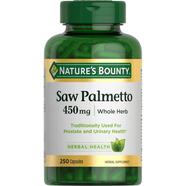 Nature’s Bounty Saw Palmetto 450mg - 250 Capsules -338752255 image