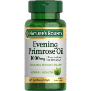 Nature's Bounty Evening Primrose Oil 1000 mg 60 Softgels -423881422 image