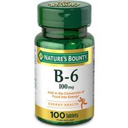 Nature’s Bounty Vitamin B6 100mg – 100 Tablets -326050417 image