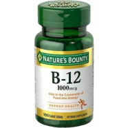 Nature's Bounty, Vitamin B-12, 1000 mcg image
