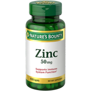 Nature's Bounty Zinc 50mg - 100 Caplets image