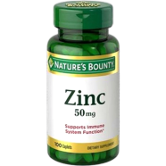 Nature’s Bounty Zinc 50mg 100 Caplets image