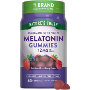 Nature's Truth Sleep Melatonin 12 mg Gummies-60Pcs image