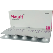 Naurif 1mg Tablet 10's Strip image
