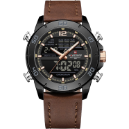 Naviforce 9253-T Luxury Dual Display Men Watch image