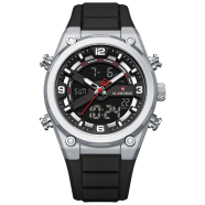Naviforce 9265t - Silver White Black image