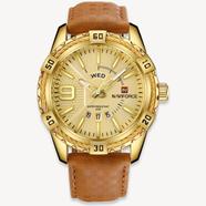 Naviforce NF9117L Gold Luxury Sport Watch For Men - Silver