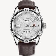 Naviforce NF9117L Gold Luxury Sport Watch For Men - Silver image
