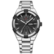 Naviforce NF9218 Men's Stainless Steel Calendar Watch