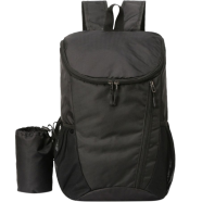 Multi Pocket Travel Backpack With Detachable Bottle Holder image