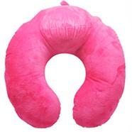 Rainbow Neck Pillow (ঘাড়ের বালিশ) (Foam Type)- 01 Pcs (Any Color) image