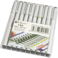 Supeerior Needle Drafting Pen (10 Pcs) - MS-807A