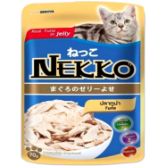 Nekko Cat Pouch Food - Tuna in Jelly 70gm | Cat Wet Food image