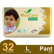NeoCare Pant System Baby Daiper (9-14 Kg) (32 Pcs) image